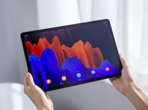 Samsung、最新S Penに対応するタブレット「Galaxy Tab S7」 ～イラスト