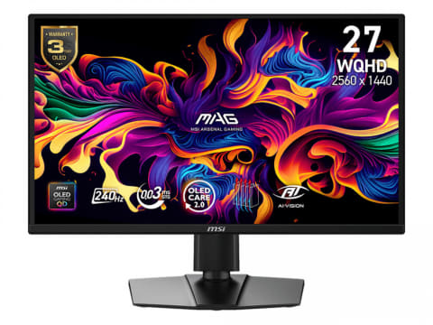 MSI、165Hz駆動のQD-OLED採用32型4Kゲーミングモニター - PC Watch
