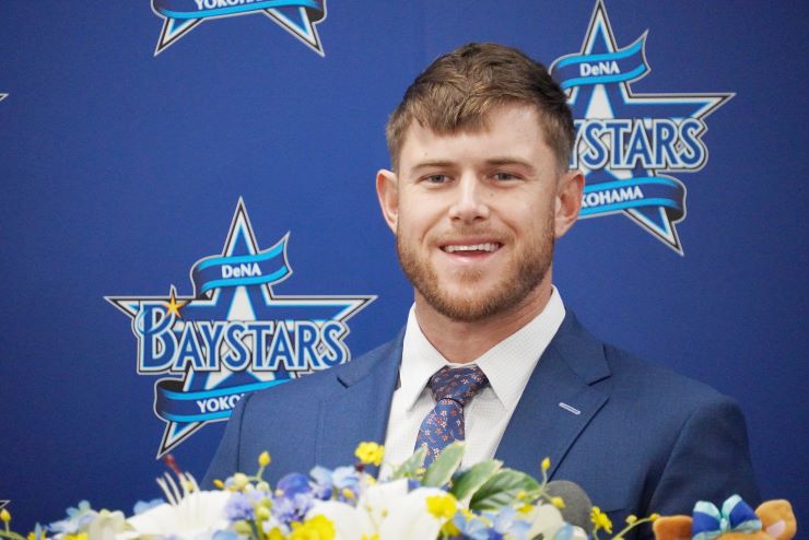 A.ジャクソン選手、R.ウィック選手 入団記者会見 ｜ 横浜DeNAベイスターズ