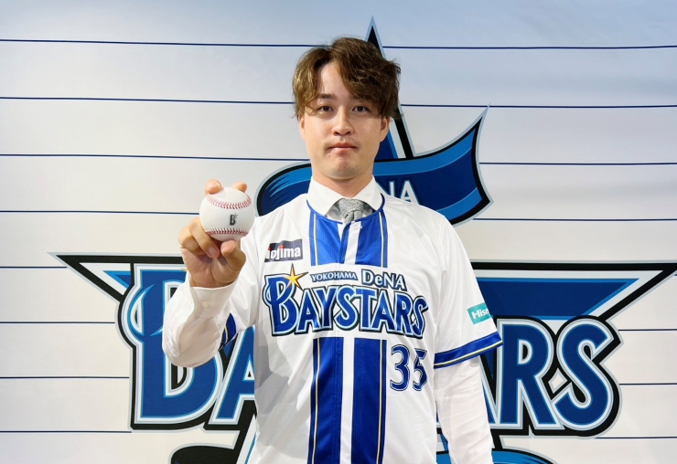 橋本達弥選手 支配下登録記者会見 ｜ 横浜DeNAベイスターズ