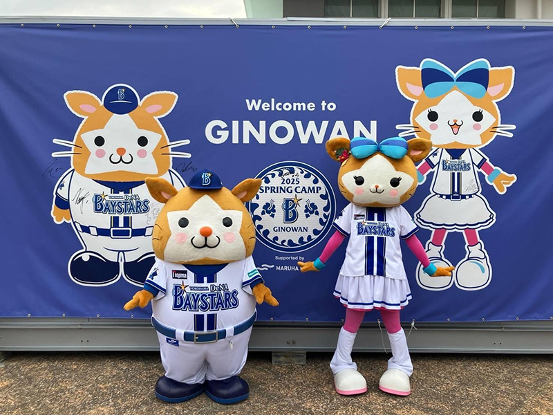 2026年春季キャンプの日程およびマスコット、dianaの宜野湾登場日程