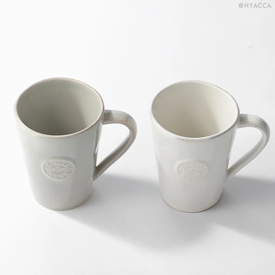 マグカップ 2個セット/ナチュラルカラー［コスタノバ］