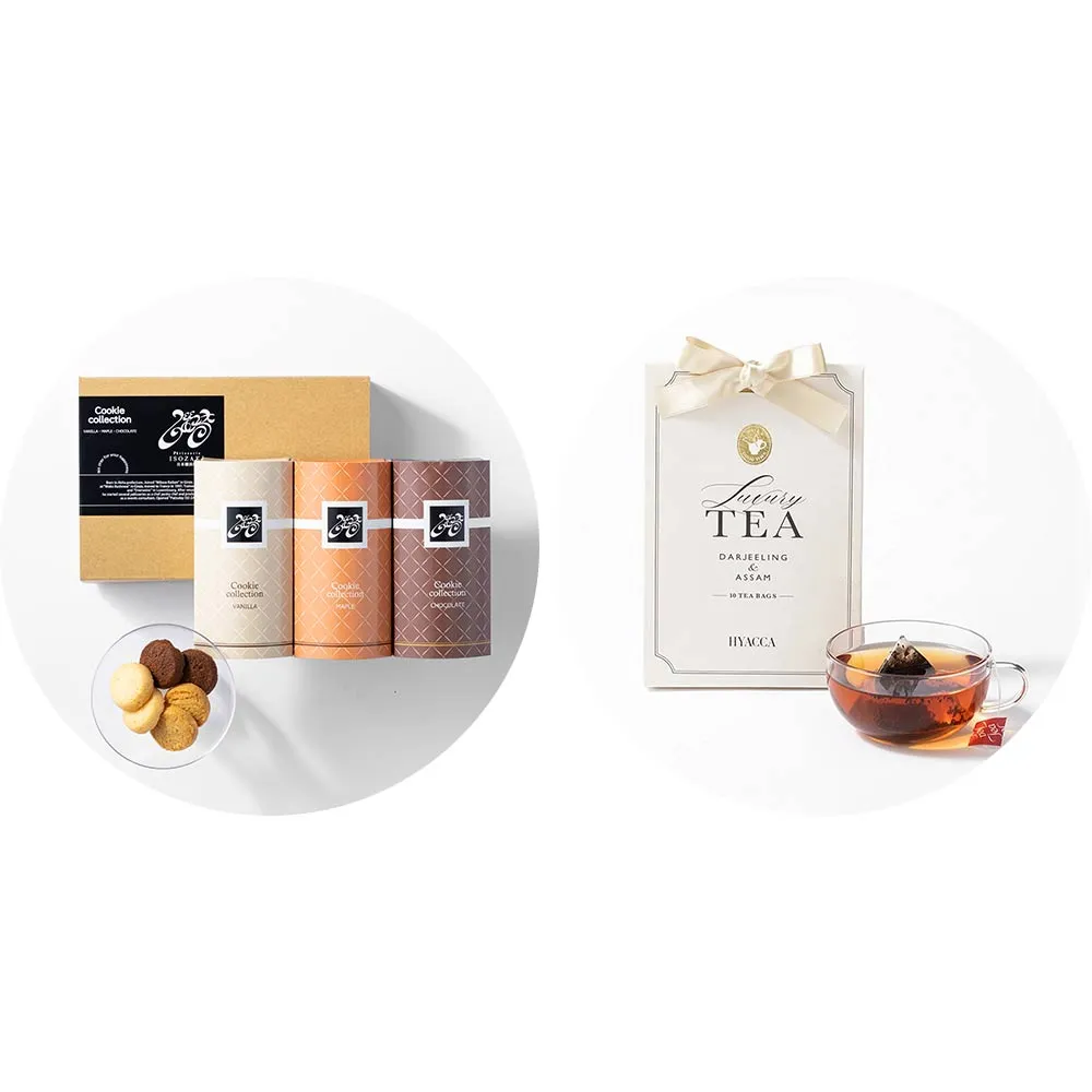 磯崎シェフ監修 クッキーギフト+紅茶
