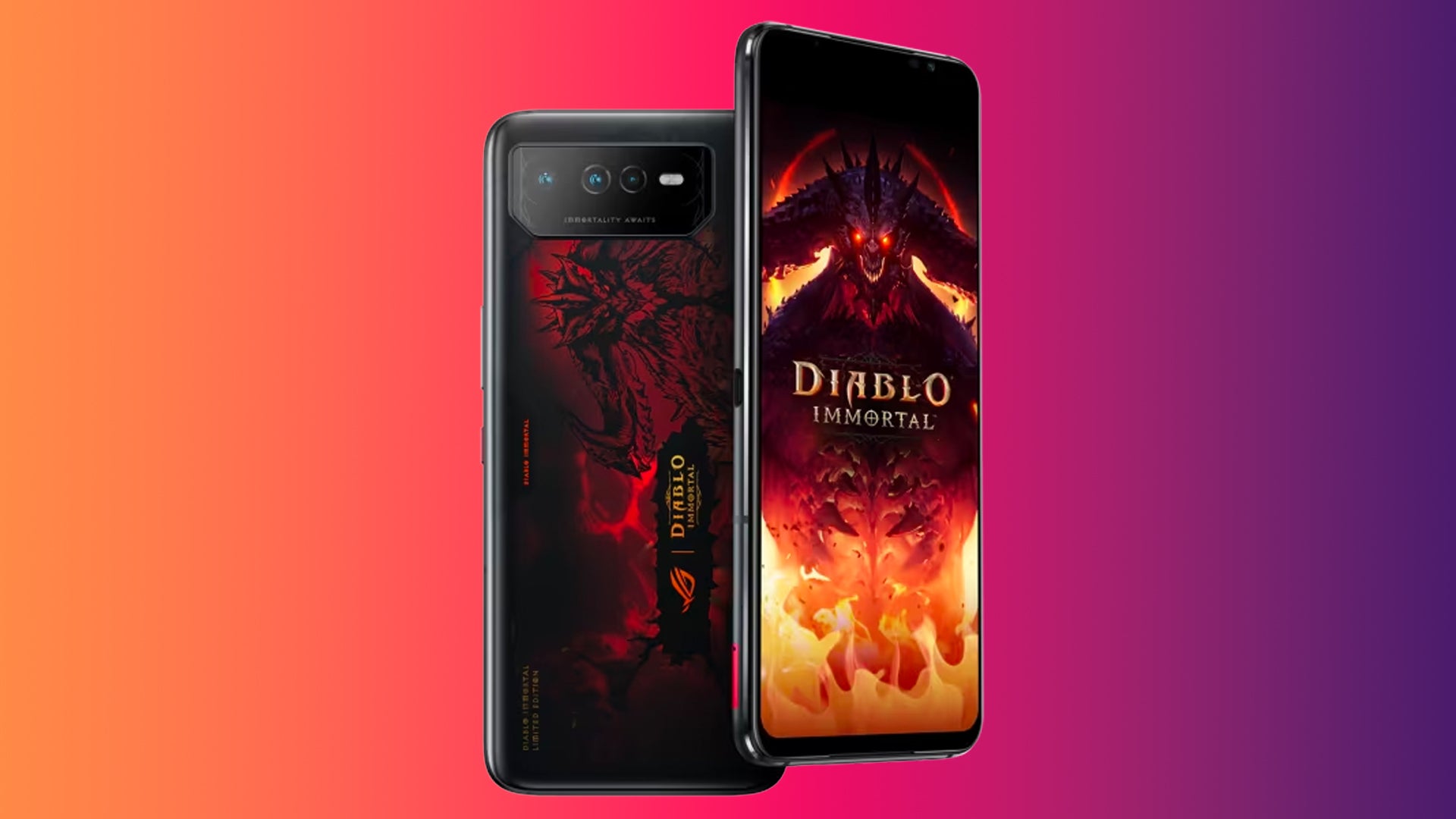 This Asus ROG Phone 6 Diablo Immortal Edition has experienced a
