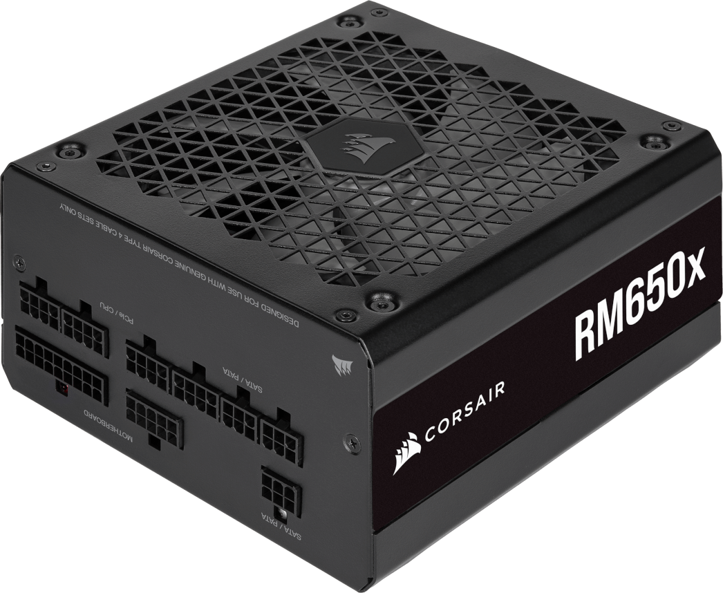 RMx Series™ RM650x — 650 Watt 80 PLUS Gold Fully Modular ATX PSU