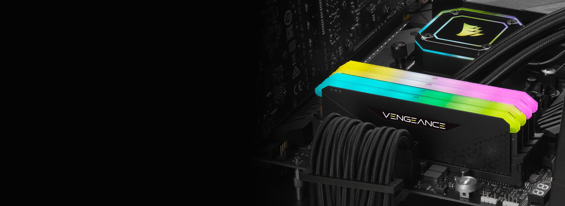 VENGEANCE® RGB RS 32GB (2 x 16GB) DDR4 DRAM 3200MHz C16 Memory Kit