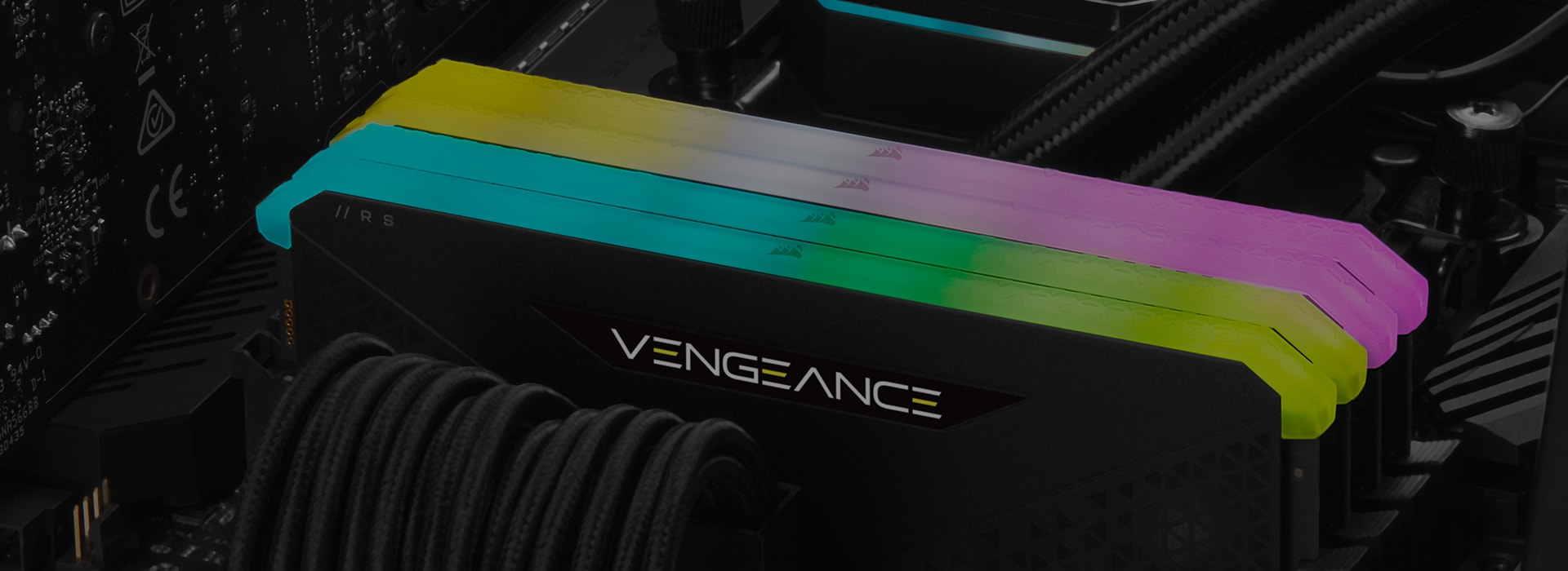 VENGEANCE® RGB RS 64GB (2 x 32GB) DDR4 DRAM 3200MHz C16 Memory Kit