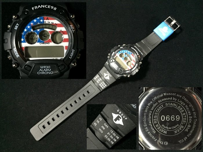 1998 FIFA World Cup France Commemorative Watch (USA national team
