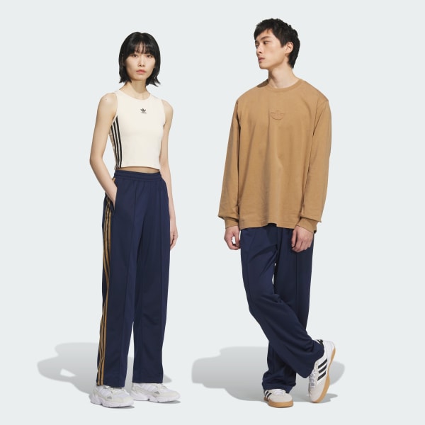 アディダス トラックパンツ（ジェンダーニュートラル） - ブラウン