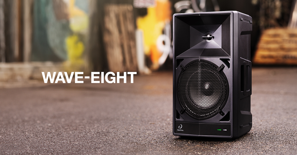 Bring the Vibe: ポータブル・ワイヤレスDJスピーカー「WAVE-EIGHT」新