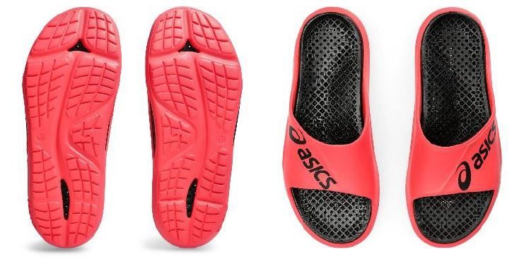 トレーニングやレース前後の身体をリラックスさせるなど、快適な履き