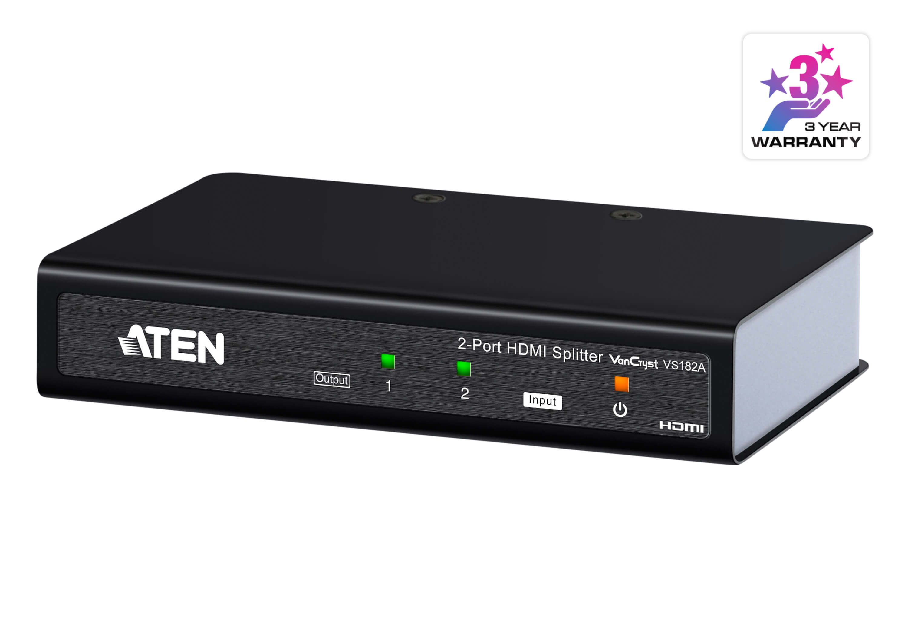 HDMI 2分配器（4K対応） - VS182A, ATEN ビデオ分配器/ビデオ延長分配