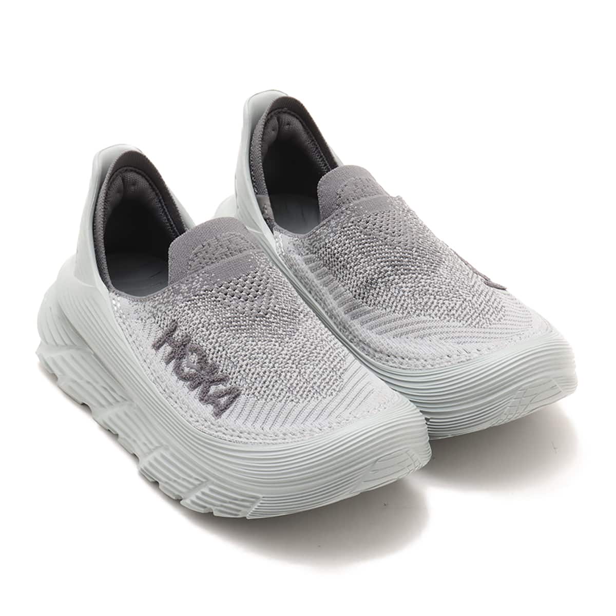 HOKA RESTORE TC SATELLITE GREY / STELLAR GREY（ホカ レストア TC