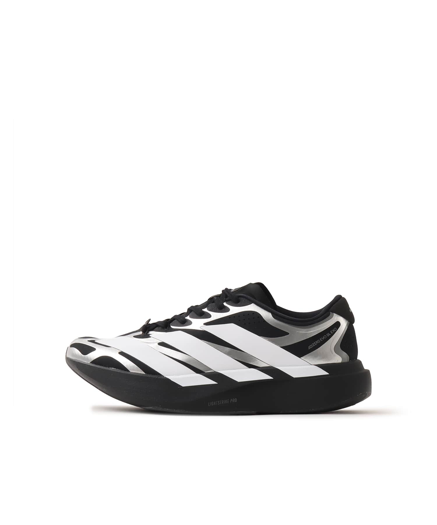 adidas ADIZERO EVO SL EXO M CBLACK/FTWWHT/IRONMT（アディダス
