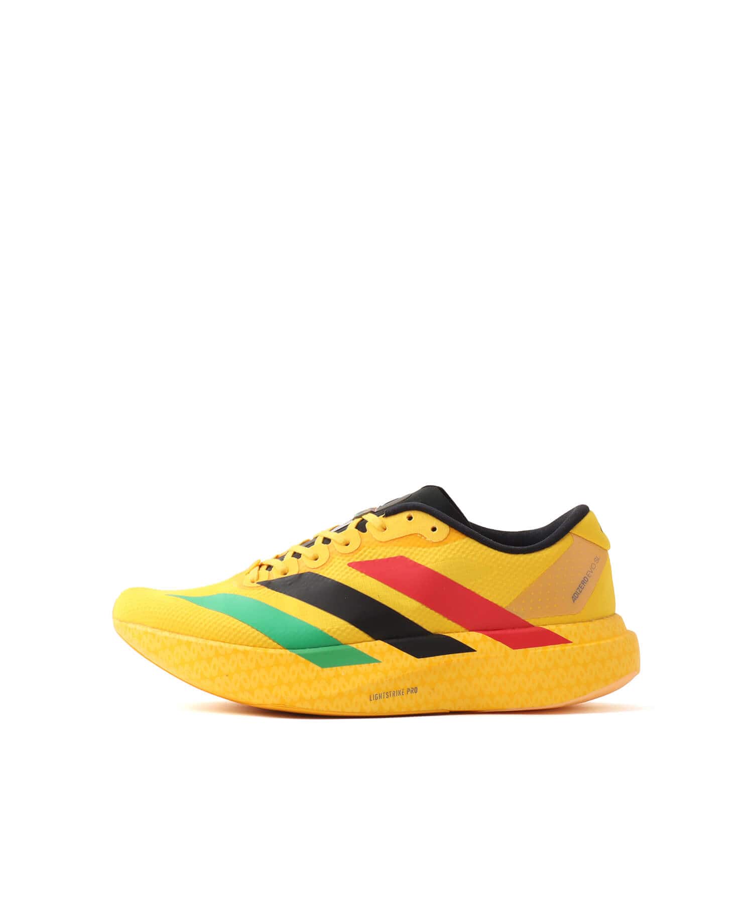 adidas Adizero EVO SL WVN M BOGOLD/VIVGRN/PURRUB（アディダス