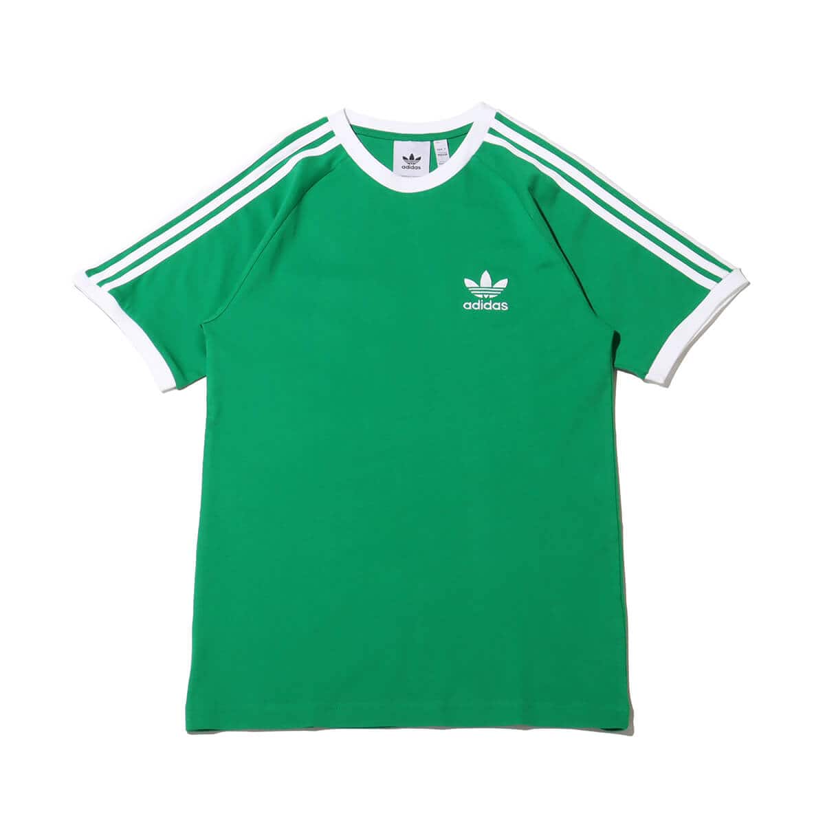 adidas ADICOLOR CLASSICS 3-STRIPES TEE GREEN （アディダス アディ