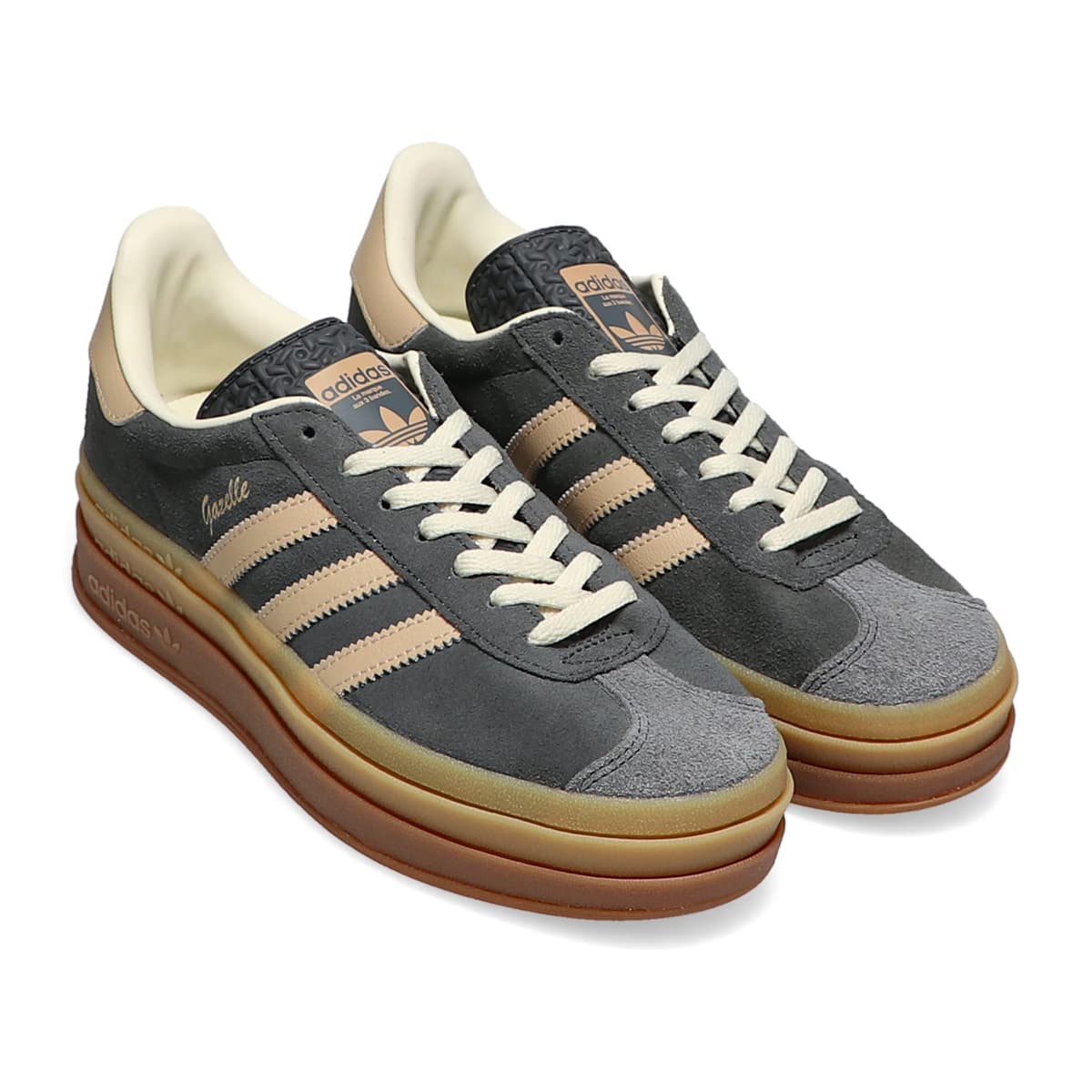 adidas GAZELLE BOLD W GRESIX/MAGBEI/CREWHT（アディダス ガゼル