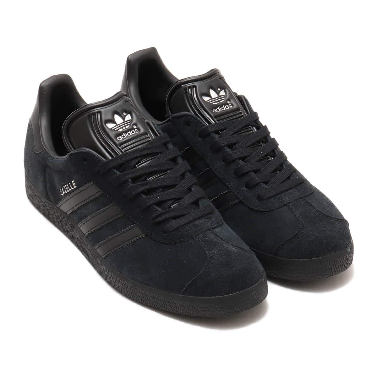 adidas GAZELLE ALL BLACKS ALLBLC/ALLBLC/SILVERMET （アディダス