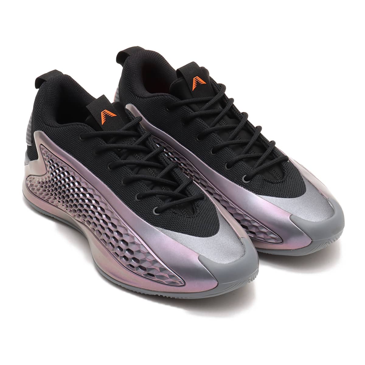 adidas Anthony Edwards 1 Low IRON METALLIC/CORE BLACK/SOLAR ORANGE