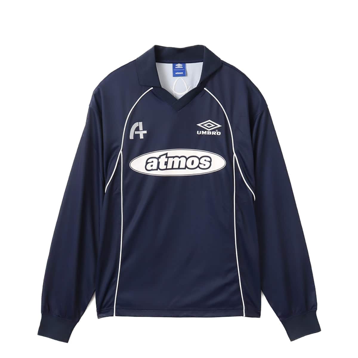UMBRO x atmos LS SOCCER JERSEY NAVY （アンブロ x アトモス エルエス