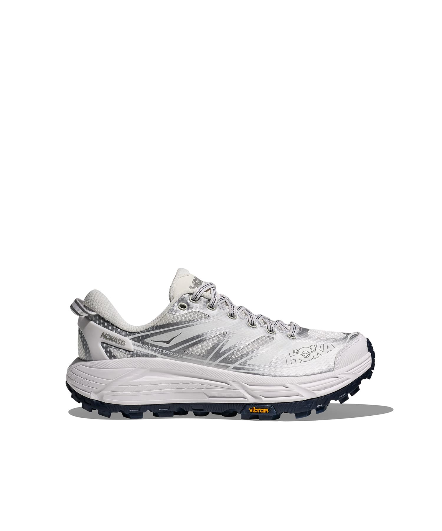 HOKA MAFATE SPEED 2 WHITE / SILVER（ホカ マファテ スピード 2