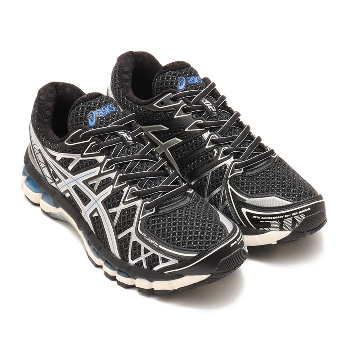 asics GEL-KAYANO 20 BLACK/PURE SILVER（アシックス ゲル-カヤノ 20
