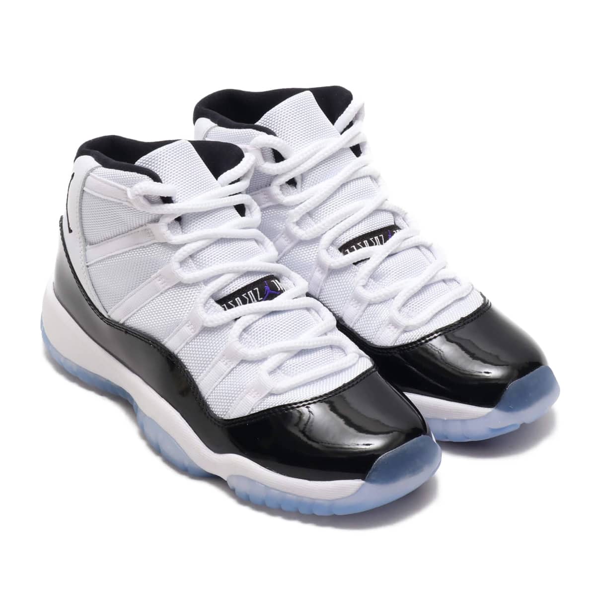 JORDAN BRAND AIR JORDAN 11 RETRO GS WHITE/BLACK-CONCORD 18HO-I