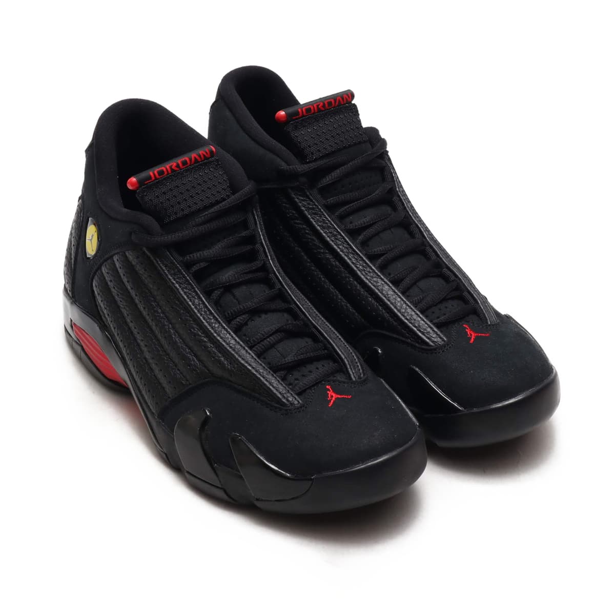 JORDAN BRAND AIR JORDAN 14 RETRO BLACK/VARSITY RED-BLACK（ナイキ