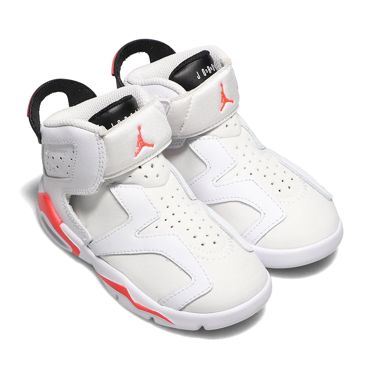JORDAN BRAND JORDAN 6 RETRO LITTLE FLEX TD WHITE/INFRARED 23-BLACK
