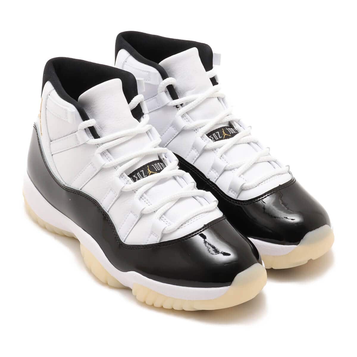 JORDAN BRAND AIR JORDAN 11 RETRO WHITE/METALLIC GOLD-BLACK