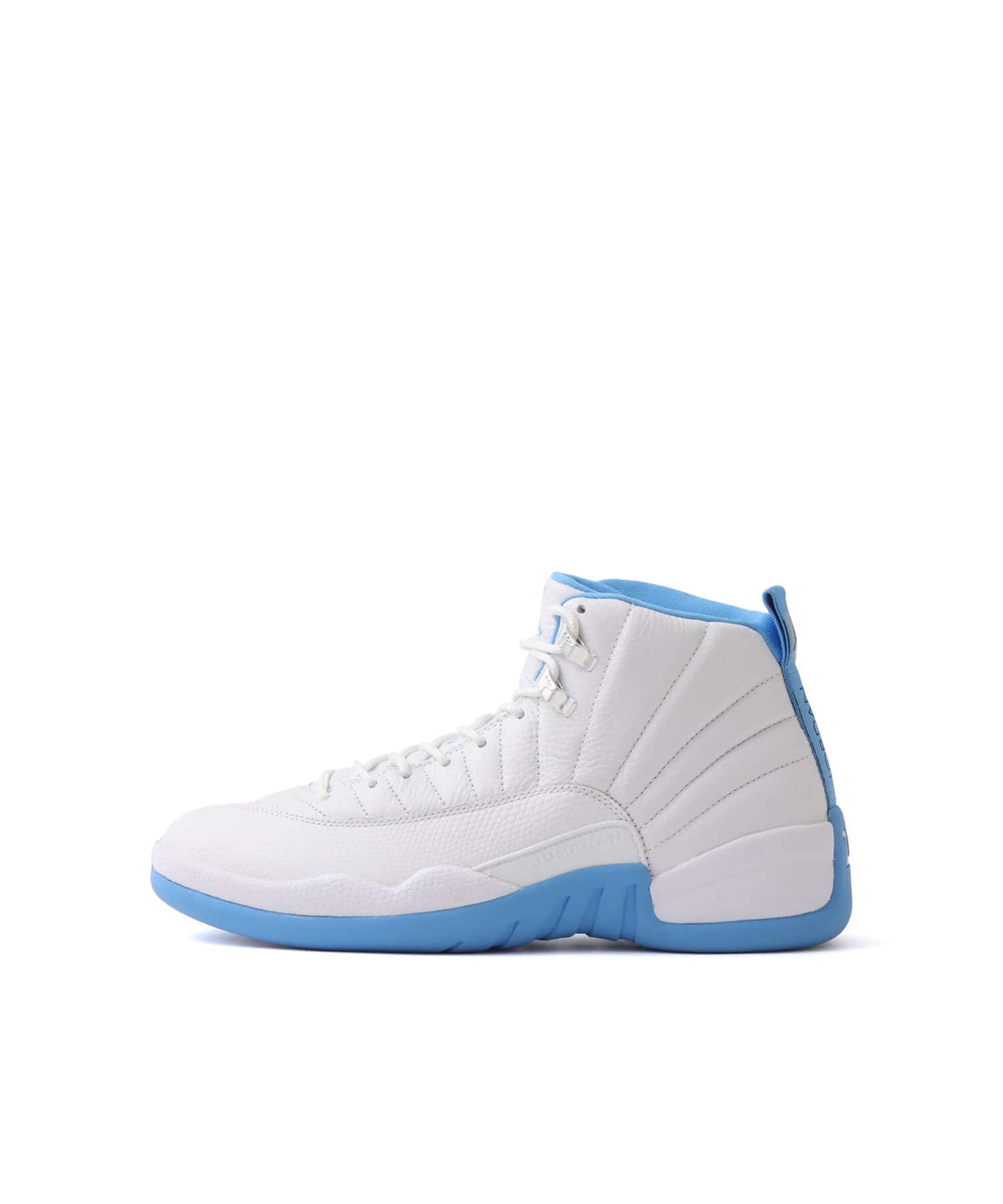 JORDAN BRAND AIR JORDAN 12 RETRO WHITE/UNIVERSITY BLUE-METALLIC