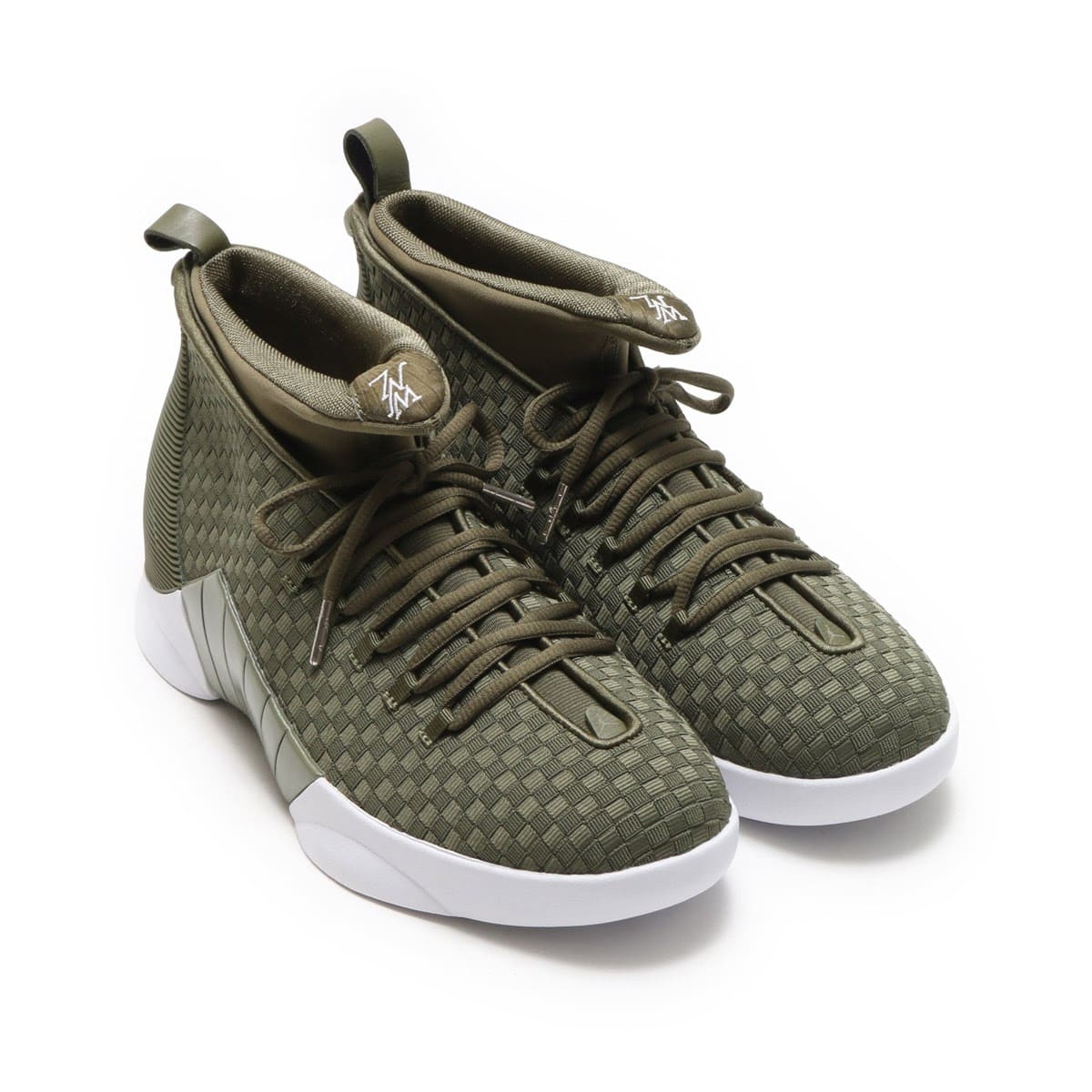 JORDAN BRAND AIR JORDAN 15 RETRO WVN PSNY MEDIUM OLIVE/MEDIUM