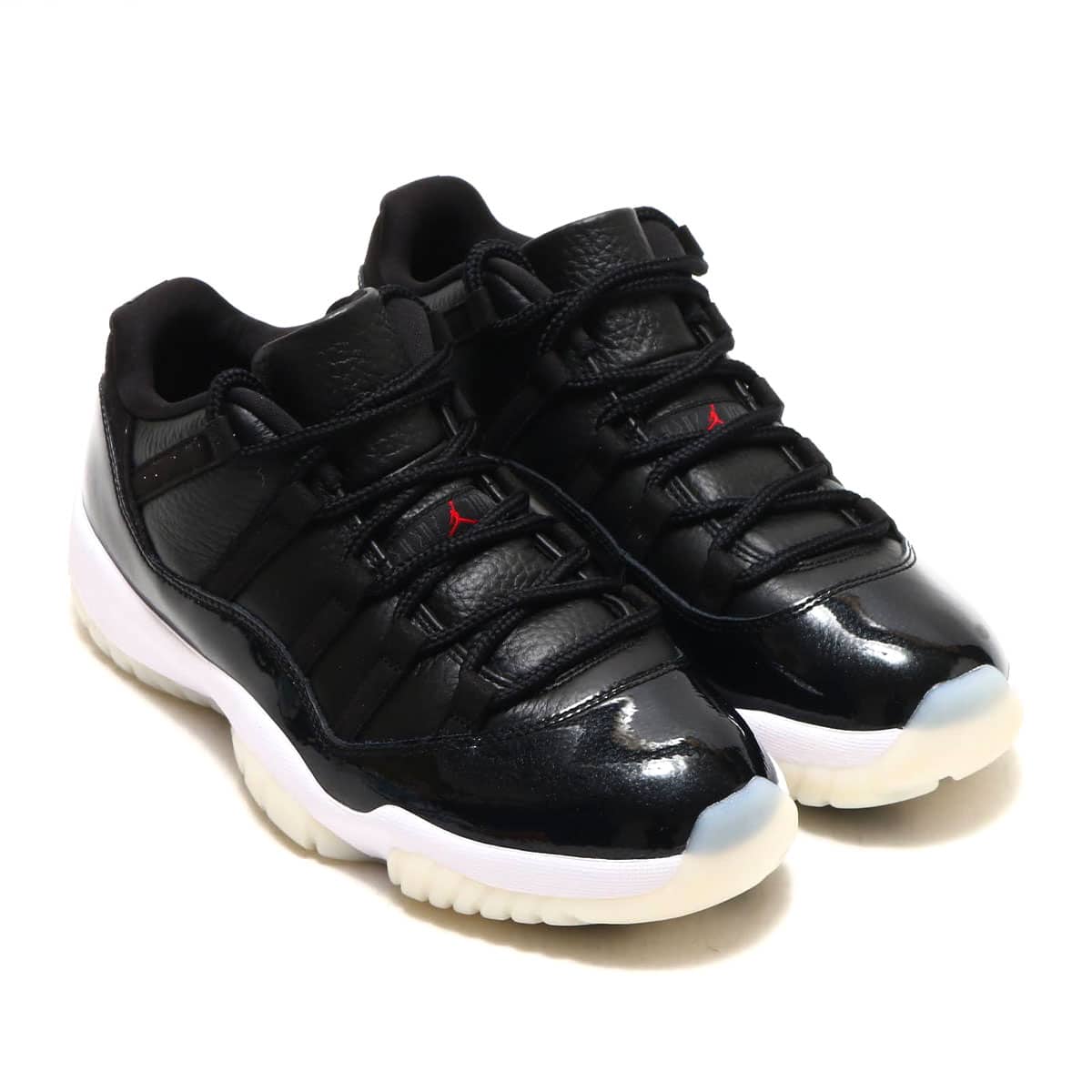 JORDAN BRAND AIR JORDAN 11 RETRO LOW BLACK/GYM RED-WHITE-SAIL 22SU
