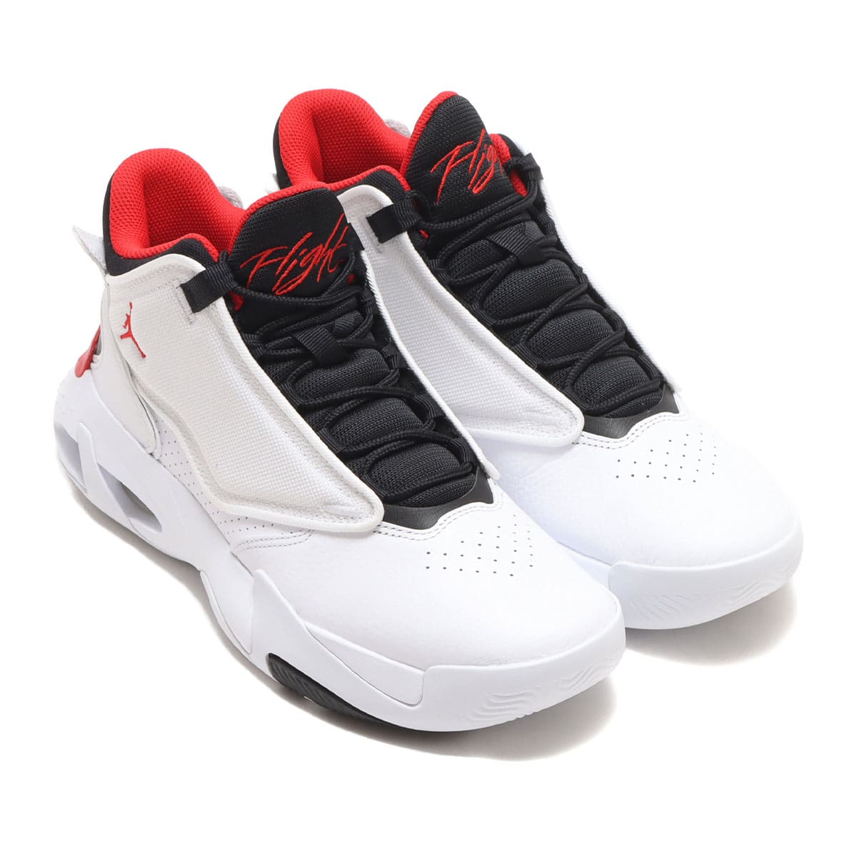 JORDAN BRAND JORDAN MAX AURA 4 WHITE/UNIVERSITY RED-BLACK