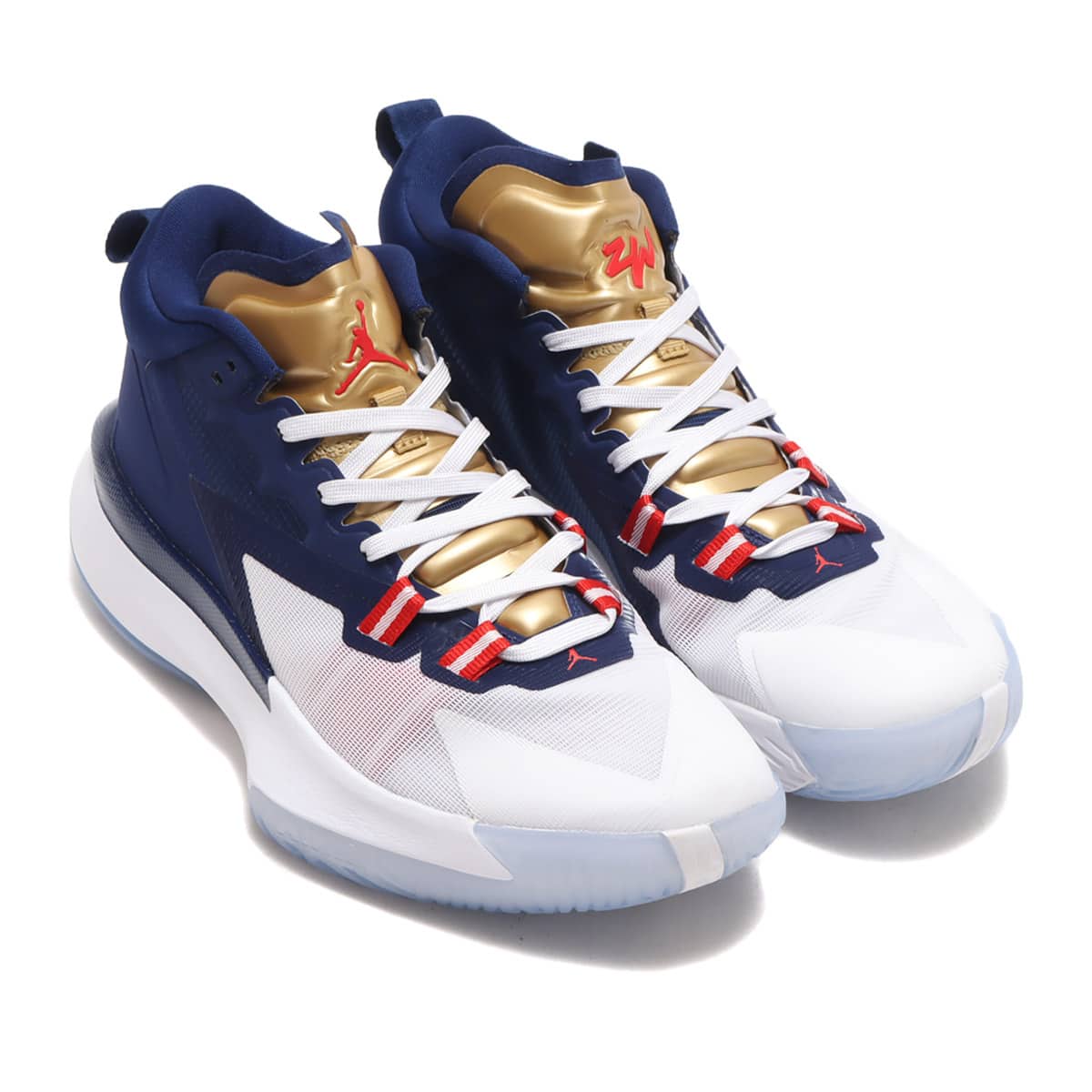 JORDAN BRAND JORDAN ZION 1 PF BLUE VOID/UNIVERSITY RED-WHITE 21FA