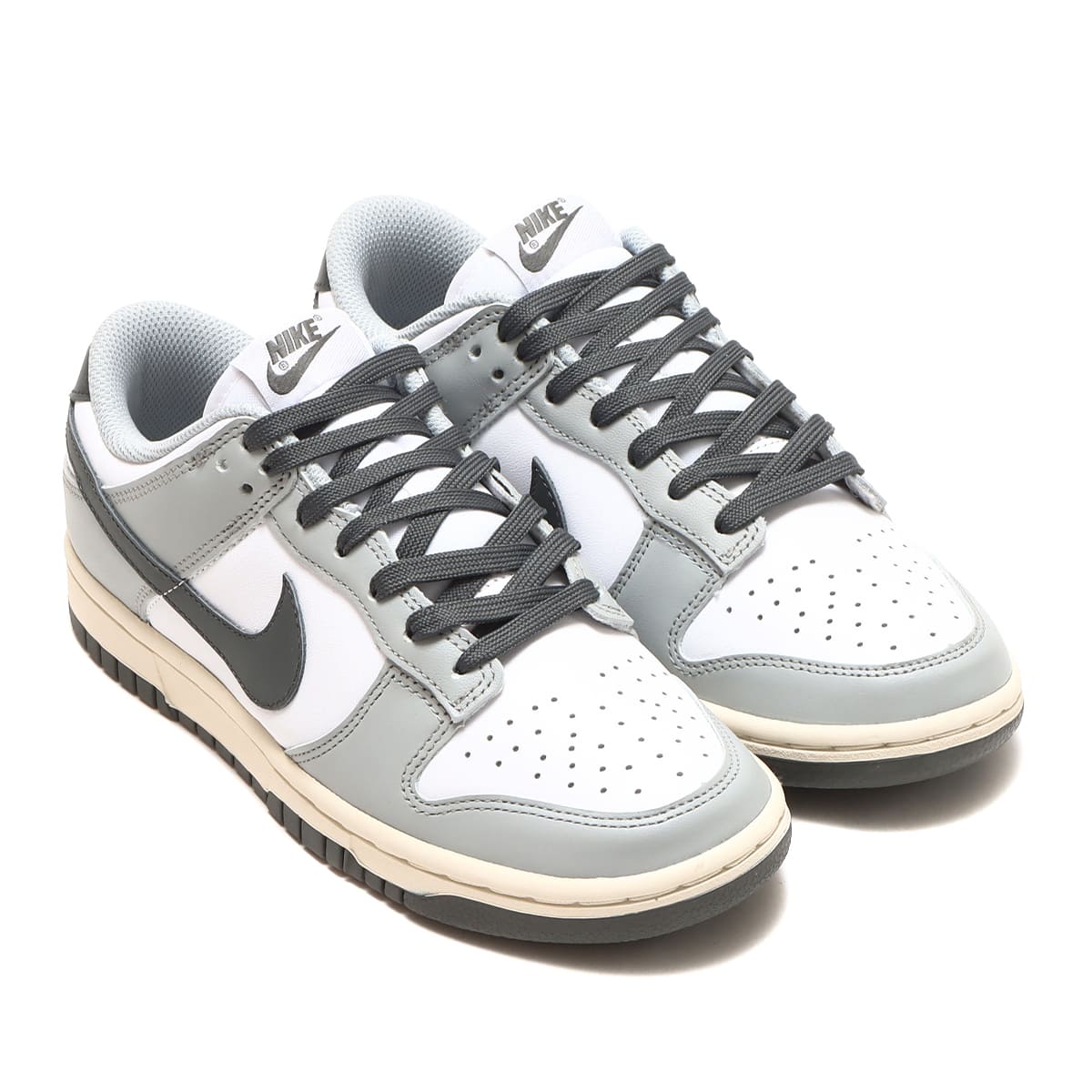 NIKE W DUNK LOW WHITE/IRON GREY-LT SMOKE GREY-SAIL 24SP-I（ナイキ