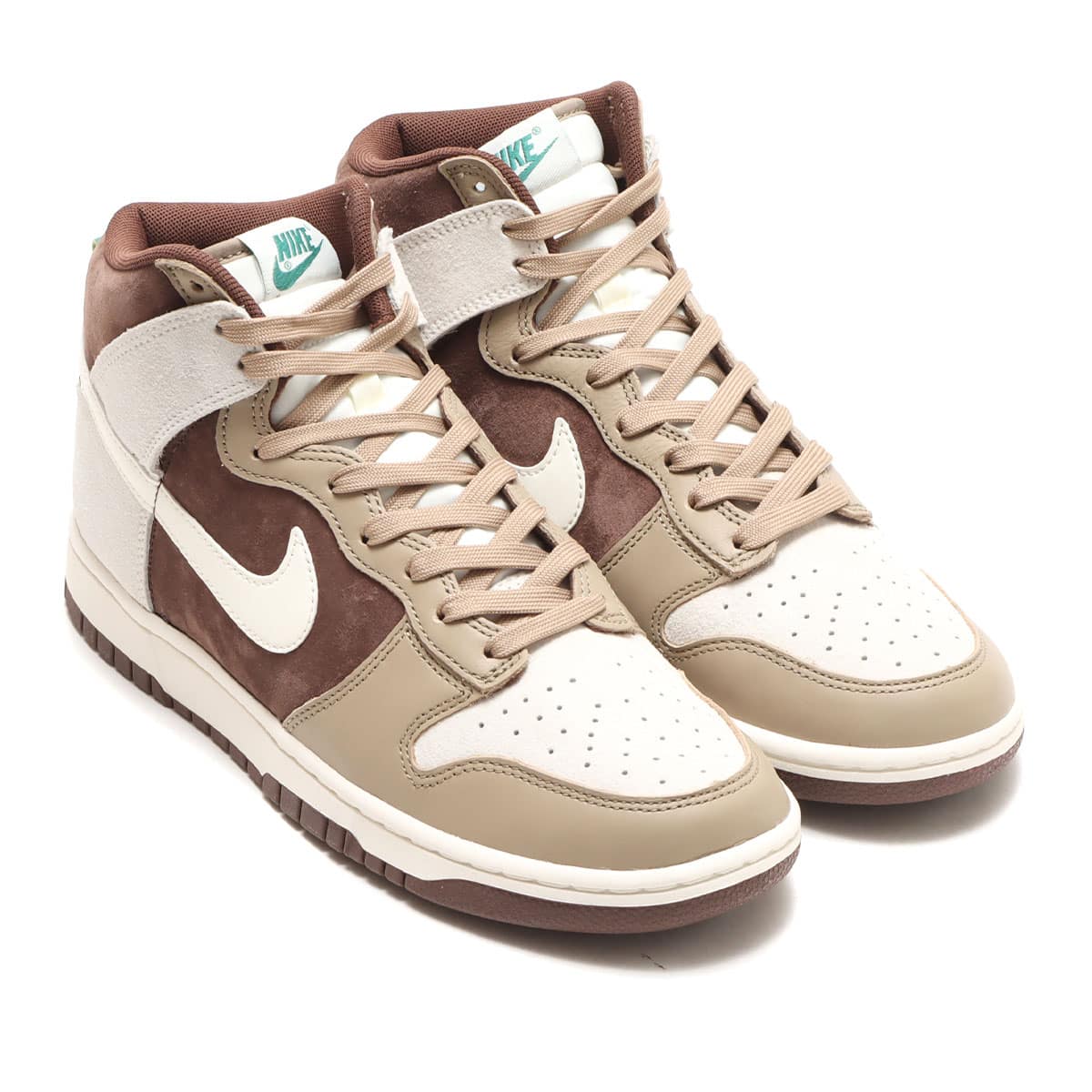 NIKE DUNK HI RETRO PRM SAIL/SAIL-KHAKI-LT CHOCOLATE 21FA-I（ナイキ