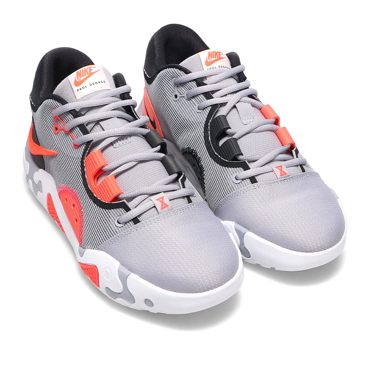 NIKE PG 6 EP CEMENT GREY/INFRARED 23-BLACK-WHITE 22SP-I（ナイキ PG