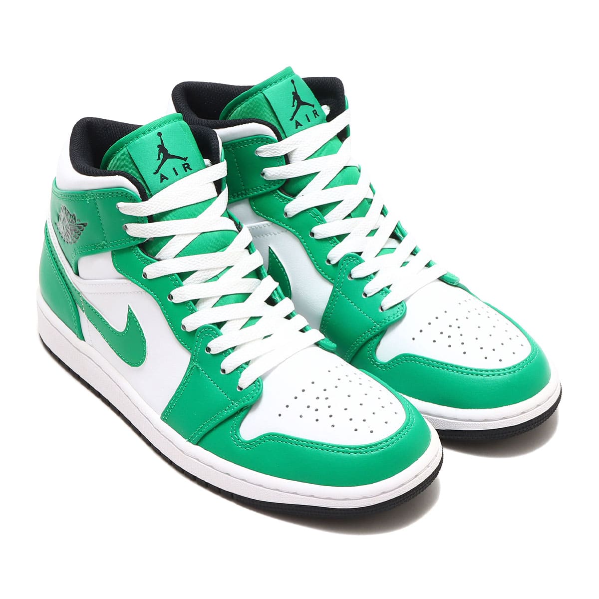 JORDAN BRAND AIR JORDAN 1 MID LUCKY GREEN/BLACK-WHITE 23SU-I