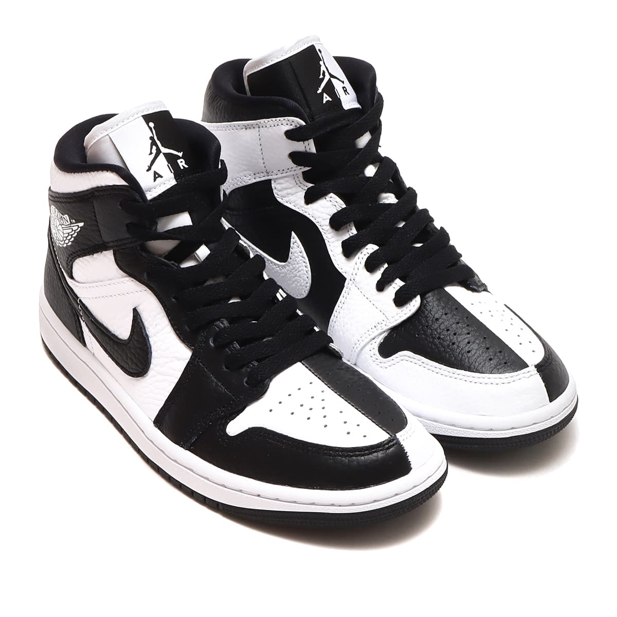 JORDAN BRAND WMNS AIR JORDAN 1 MID SE WHITE/BLACK-WHITE