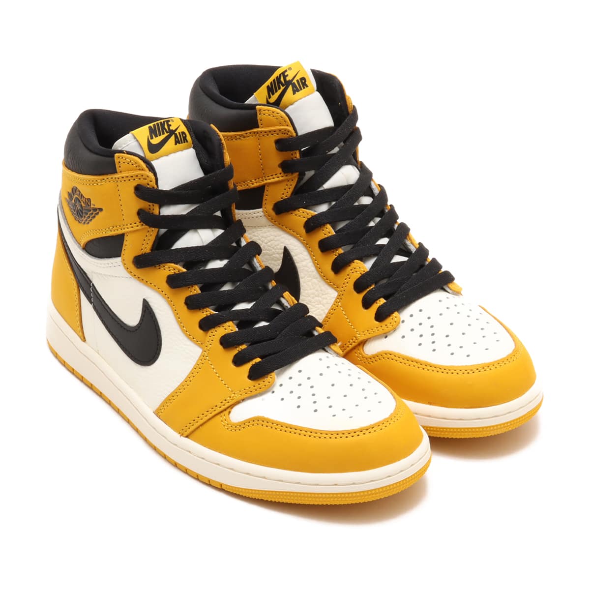 JORDAN BRAND AIR JORDAN 1 RETRO HIGH OG YELLOW OCHRE/BLACK-SAIL