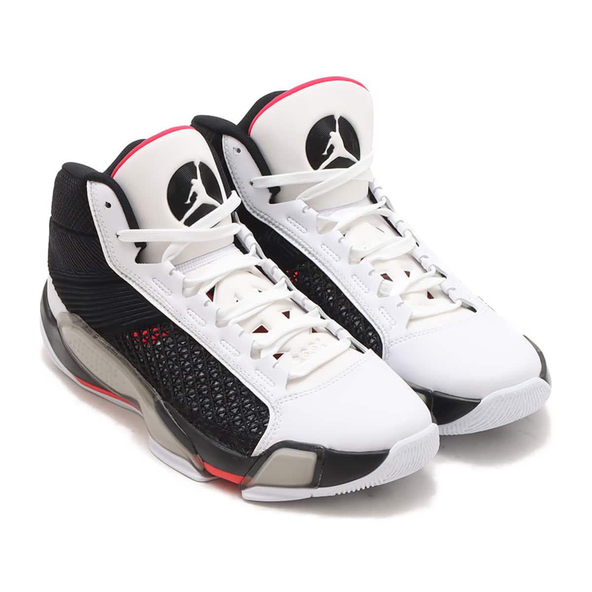 JORDAN BRAND AIR JORDAN XXXVIII PF WHITE/BLACK-SIREN RED 23FA-I