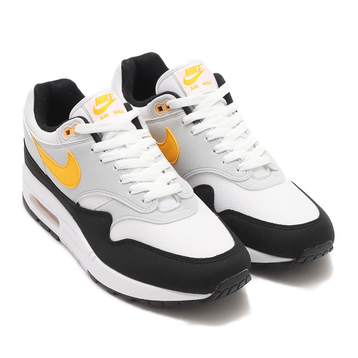 NIKE AIR MAX 1 WHITE/UNIVERSITY GOLD-BLACK（ナイキ エア マックス 1