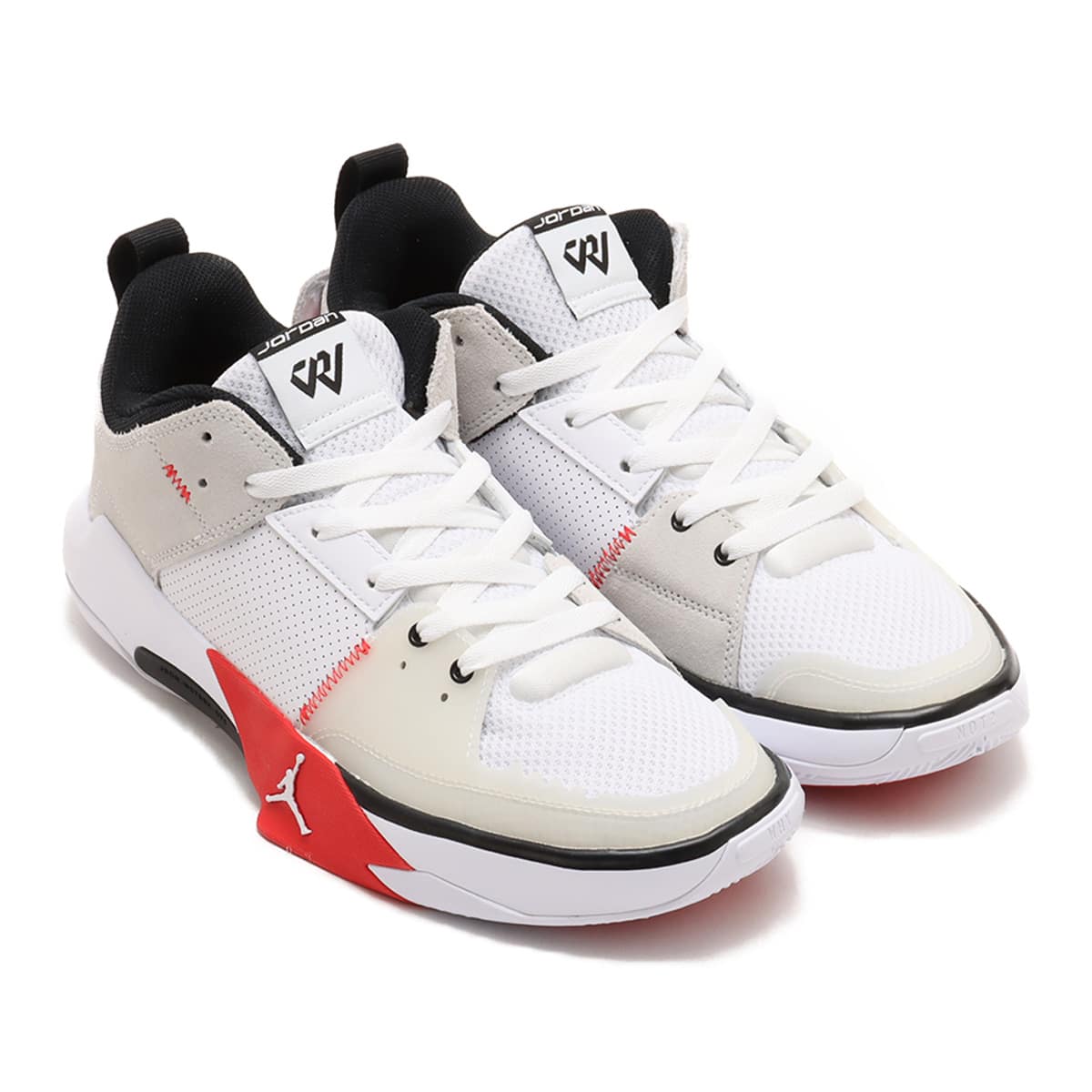 JORDAN BRAND JORDAN ONE TAKE 5 PF WHITE/UNIVERSITY RED-BLACK