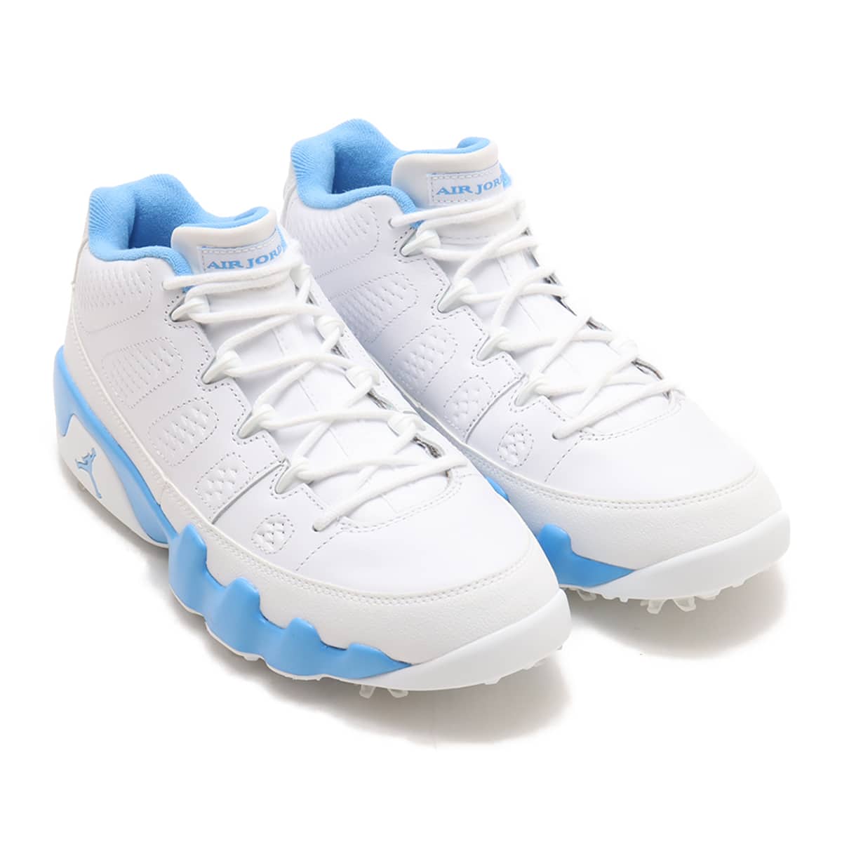 JORDAN BRAND AIR JORDAN 9 G WHITE/UNIVERSITY BLUE-WHITE