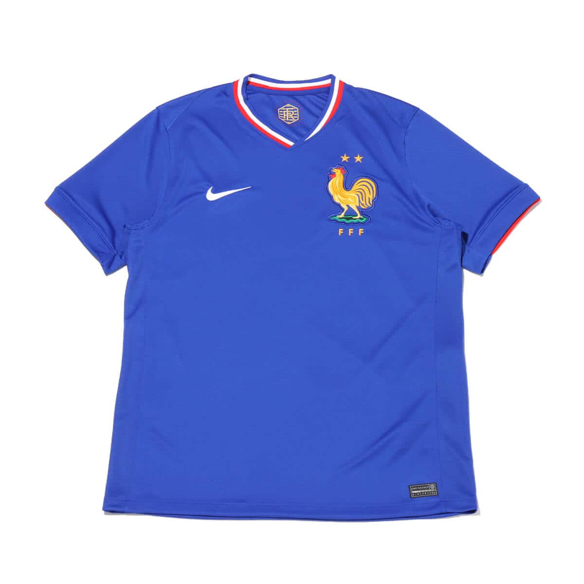 NIKE FFF M NK DF STAD JSY SS HM BRIGHT BLUE/UNIVERSITY RED/WHITE