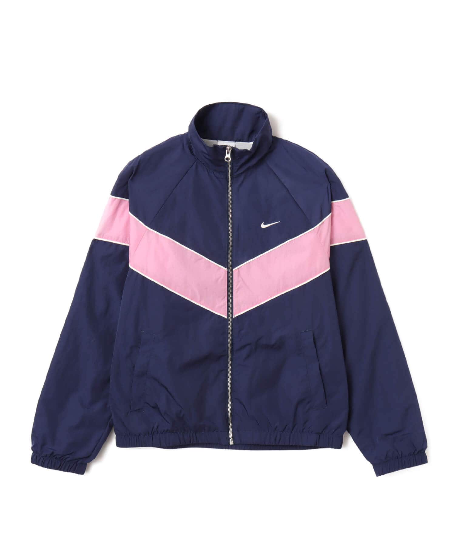 NIKE AS W NSW NK WR WVN UV FZ JKT MIDNIGHT NAVY/SAIL/PLAYFUL PINK