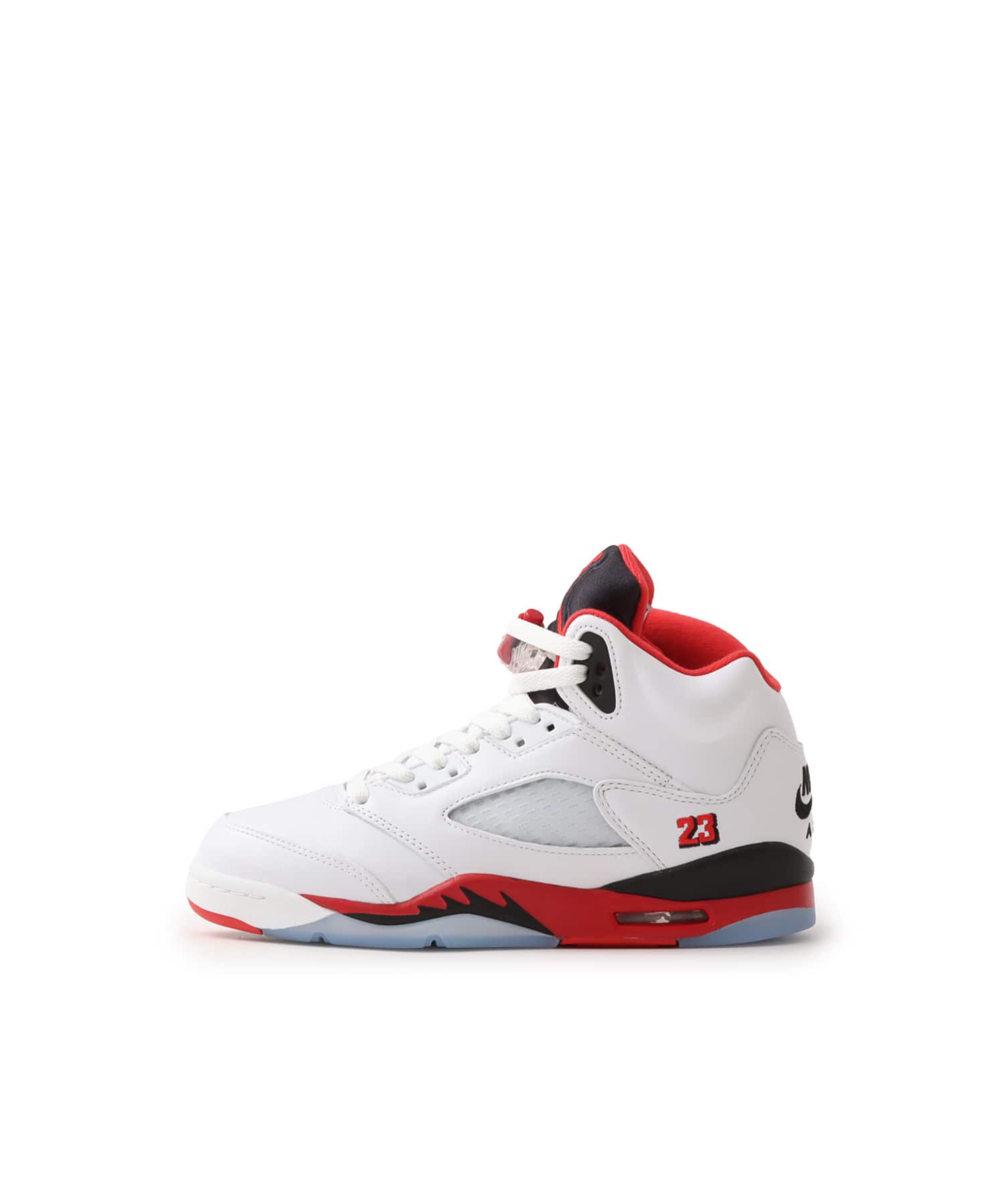 JORDAN BRAND AIR JORDAN 5 RETRO OG (GS) WHITE/FIRE RED-BLACK
