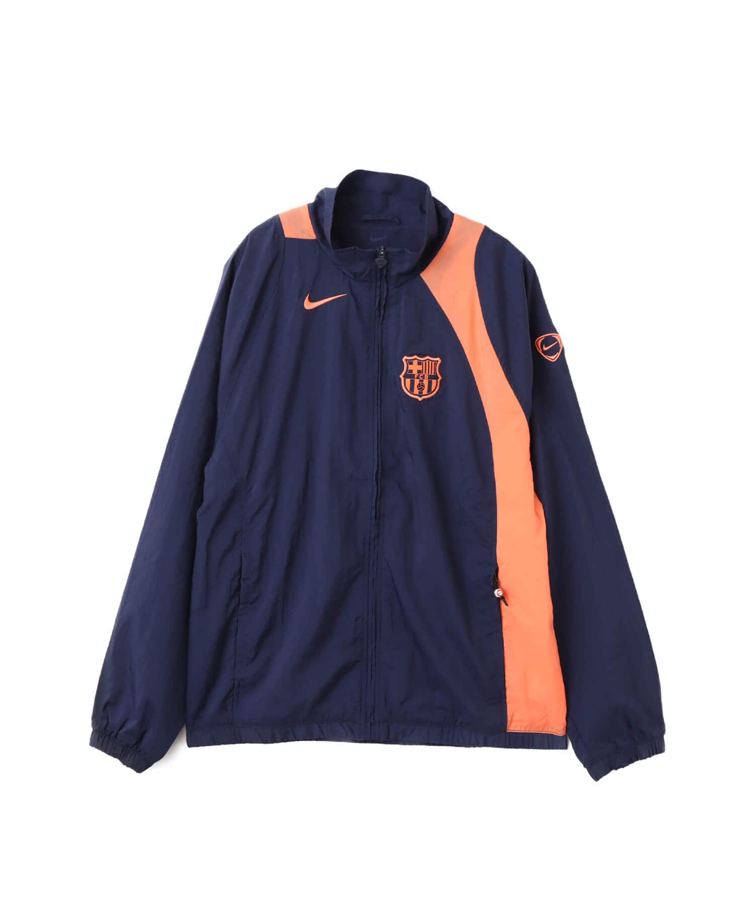 NIKE FCB M NK T90 TRK JKT W 3R GX MIDNIGHT NAVY/BRIGHT MANGO