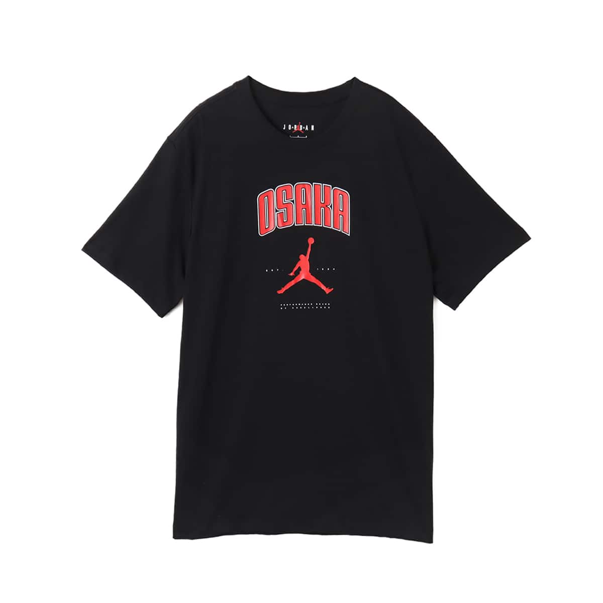 JORDAN BRAND M J OSAKA CITY LBR SS CREW BLACK（ジョーダン ブランド